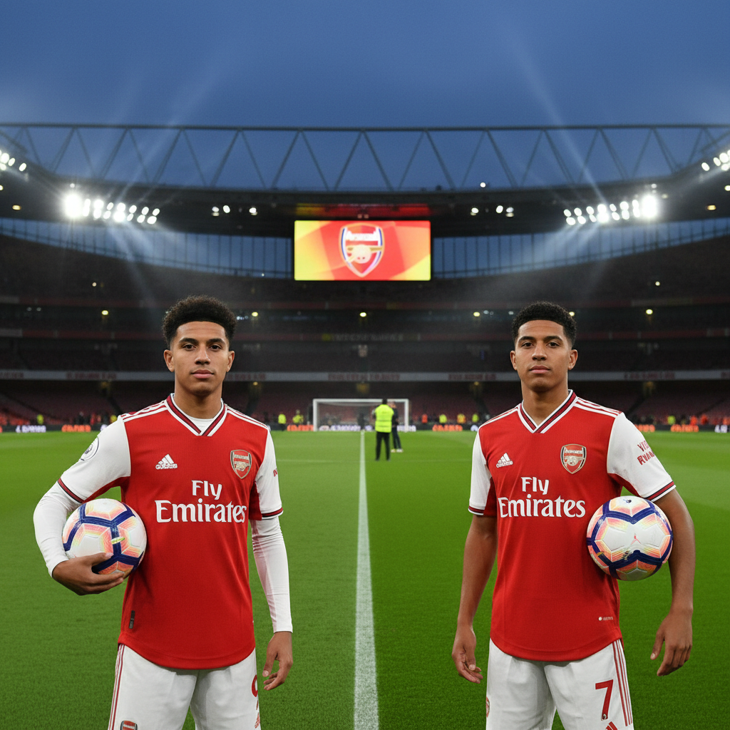 Arsenal Amankan Wonderkid Kembar Asal Ekuador, Baru Gabung 2 Tahun Lagi