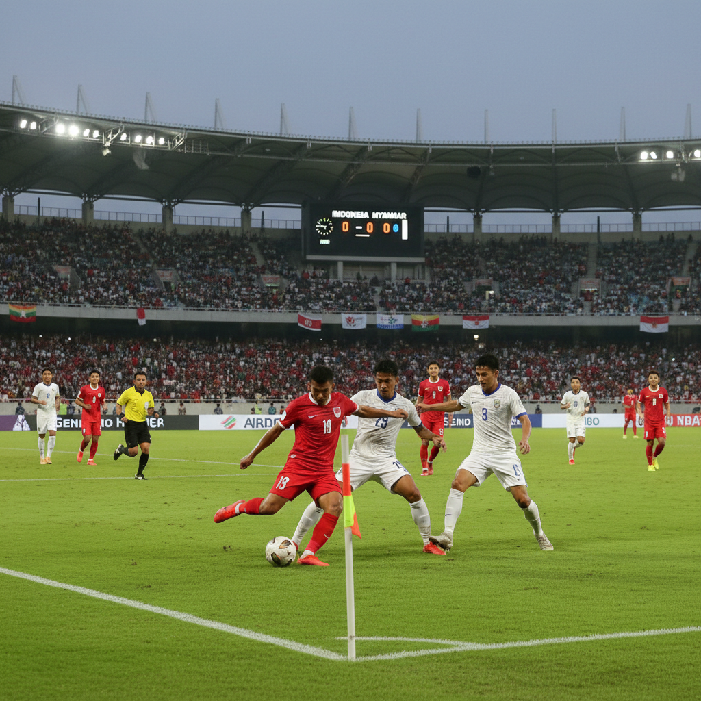 Timnas Indonesia vs Myanmar: Menang 3-1, Garuda Pertahankan Medali